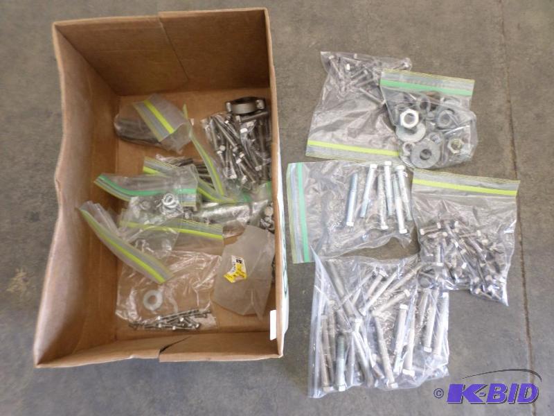 lot 70 image: Lot Of Misc Heavy Duty Nuts & Bolts...