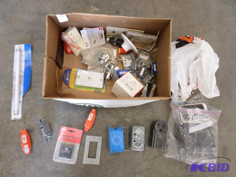 lot 74 image: Lot Of Misc Electrical Supplies...