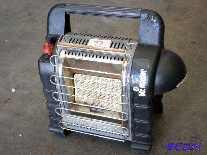lot 77 image: Mr. Heater LP Heater...