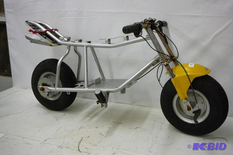 Mini bike frame and tires &nbsp...