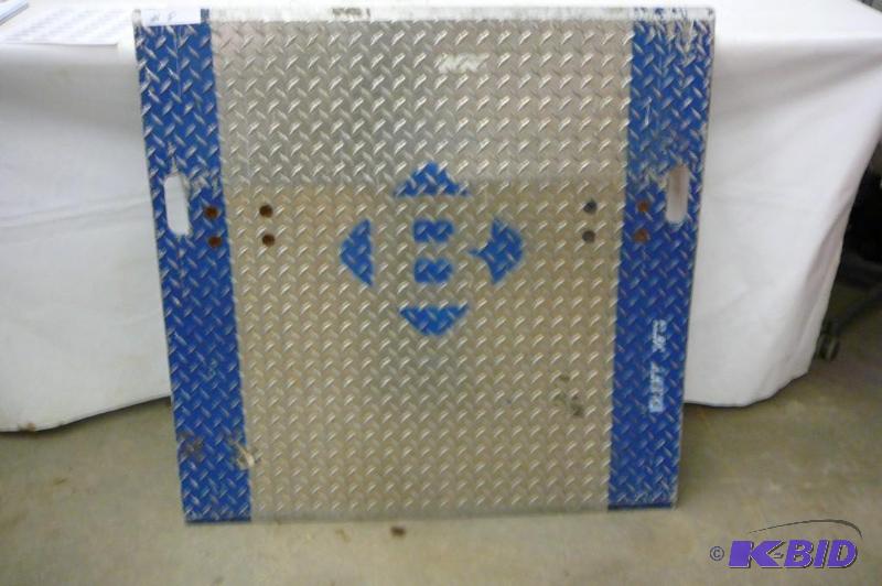 Loading dock aluminum ramp 36&quot x 36&quot...
