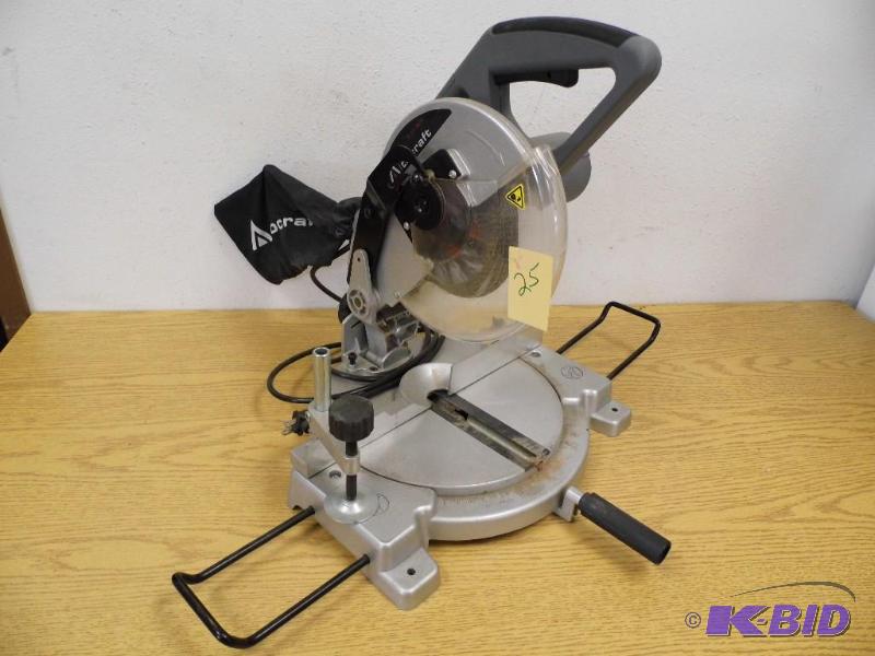 lot 25 image: Alto Craft Compound Miter Saw