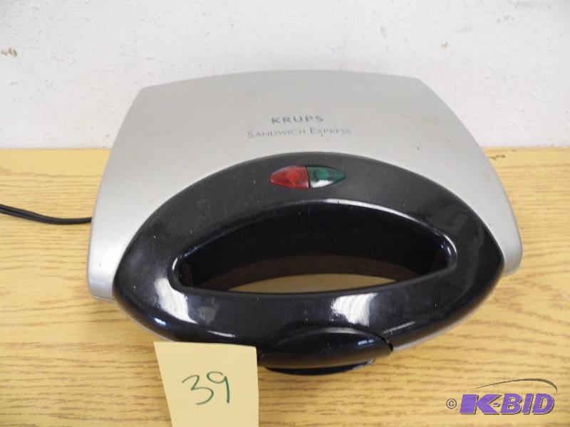 lot 39 image: Krups Sandwich Maker
