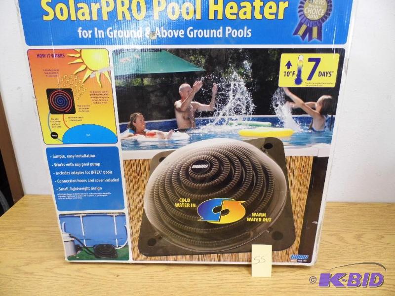 lot 55 image: Solar Pro Pool Heater
