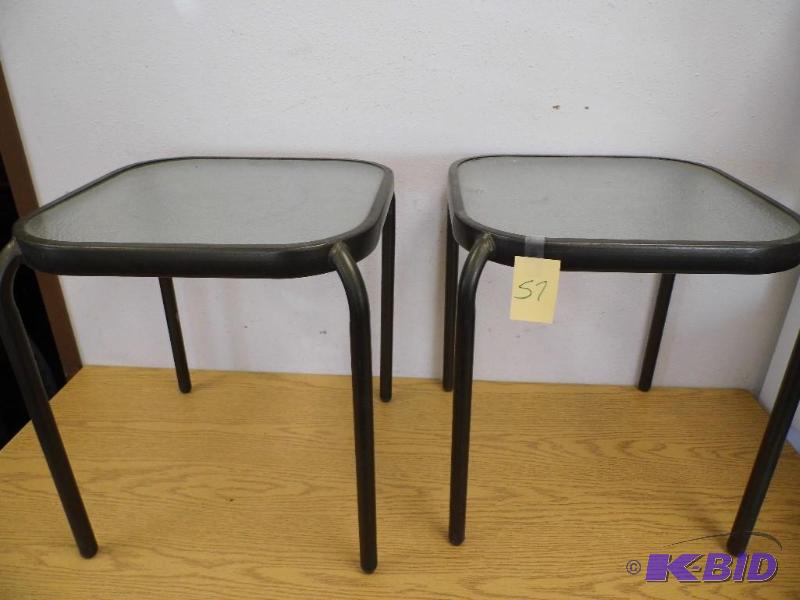 lot 57 image: 2 Side Patio Tables