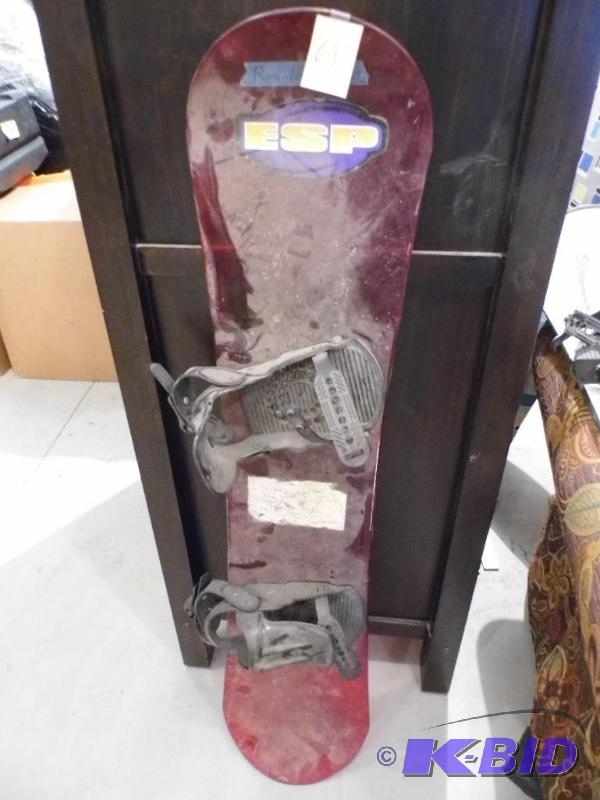 lot 68 image: ESP Snowboard
