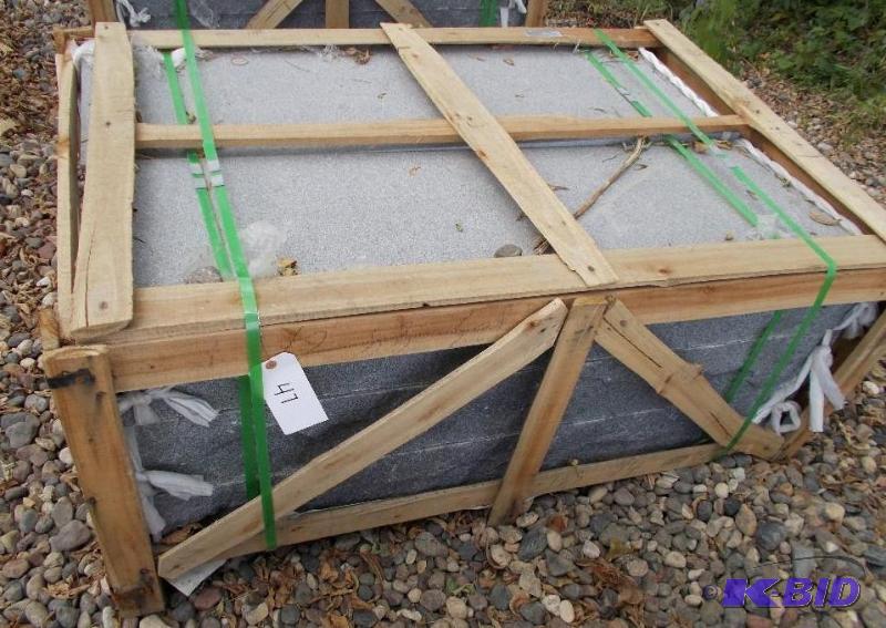 lot 47 image: 1 Pallet Consisting of 6 pcs of Granite Steps...