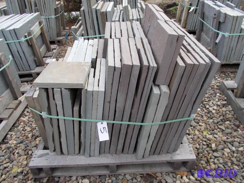 lot 5 image: 1 Pallet Consisting of 160 sq ft of Bluestone...