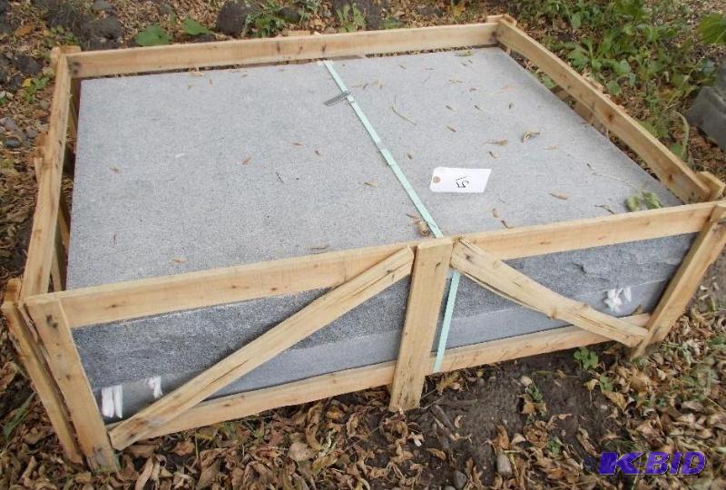 lot 51 image: 1 Pallet Consisting of 2 Granite StepsSlabs&...