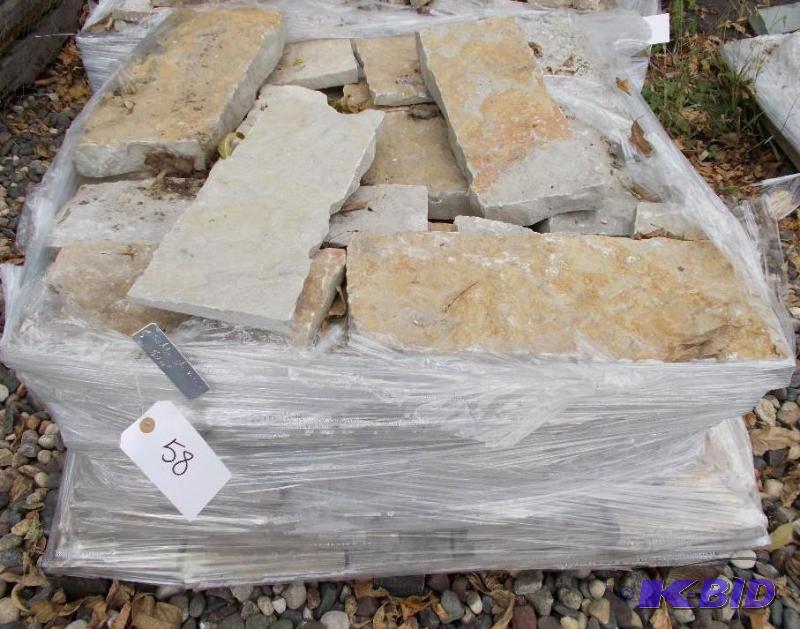 lot 58 image: 1 Pallet of Fondulac Thin Veneer Landscape St...
