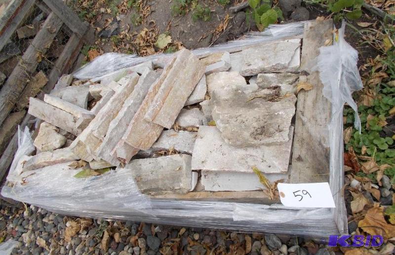 lot 59 image: 1 Pallet of Chilton Thin Veneer Weathered Edg...