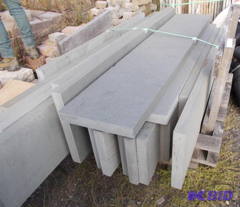 lot 93 image: 1 Pallet of Bluestone Treads 120 Linear Feet...