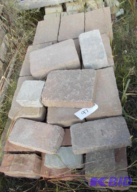 lot 97 image: 1 Pallet of Assorted&nbspPavers...