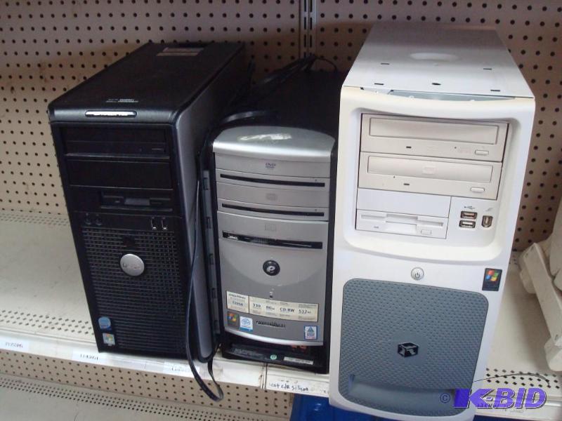Lot Of Computer Towers, UNTESTED, Unsure Of W...