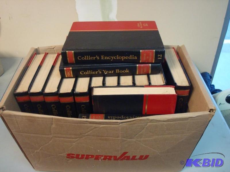 Lot of Vintage Collierss Encyclopedias...