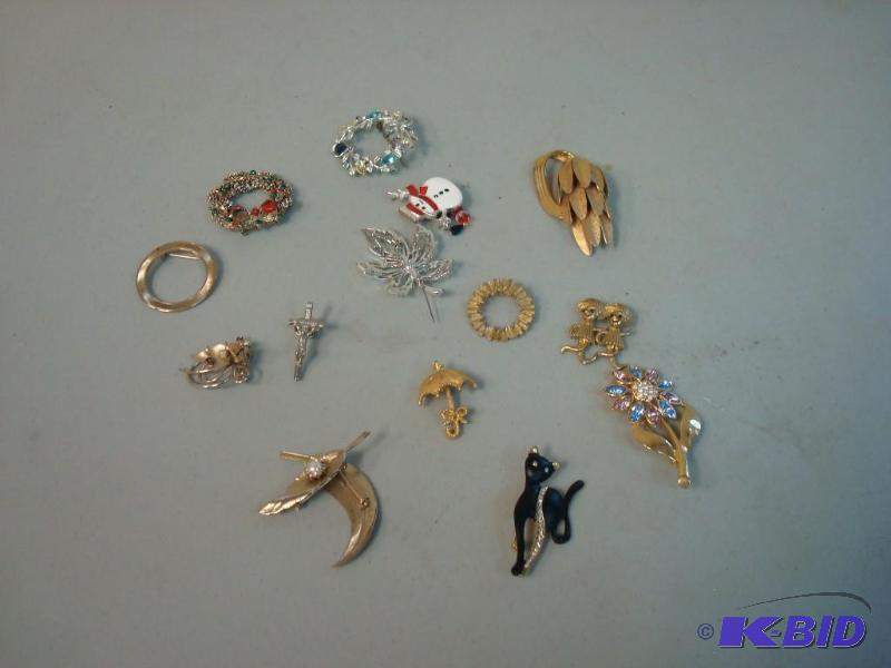 Lot Of Brooches And Pins...