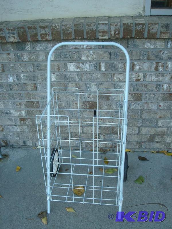 Folding Basket On Wheels...