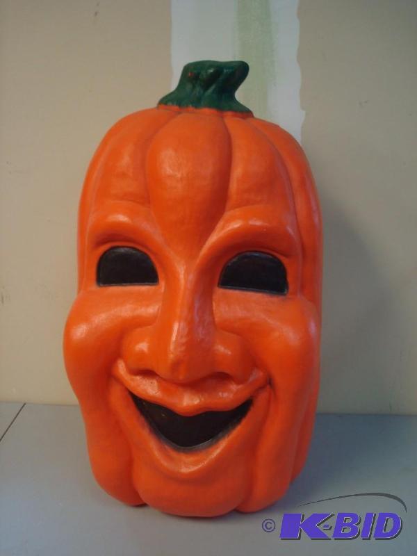 Medium Size Plastic Pumpkin Face Blow Mold...