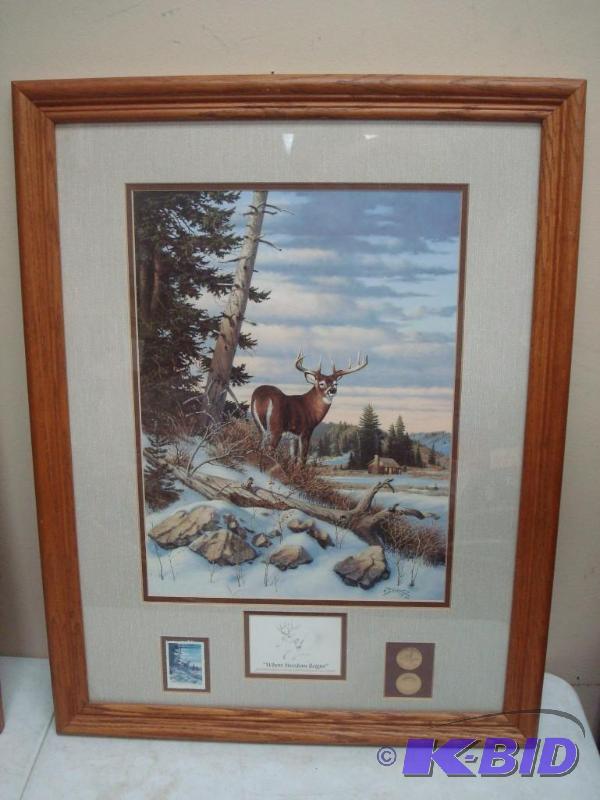 Derk Hansen, Where Freedom Reigns, Deer Print...