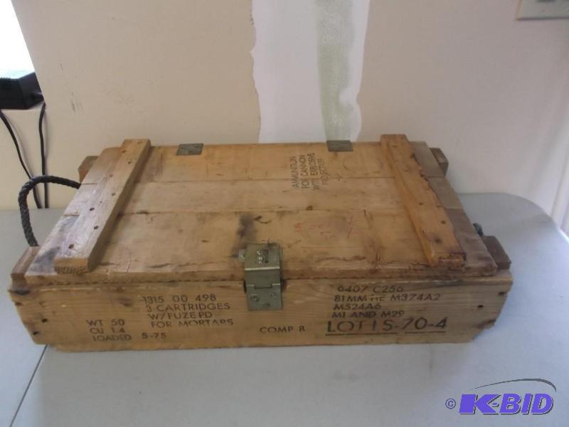 Wood Ammo Case...