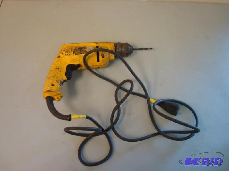 Electric Drill, Lots Of Wear, Works...