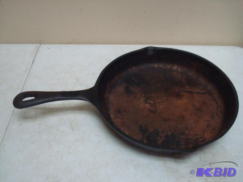 Benjamin Medwin&nbspCast iron Pan, Shows Use...