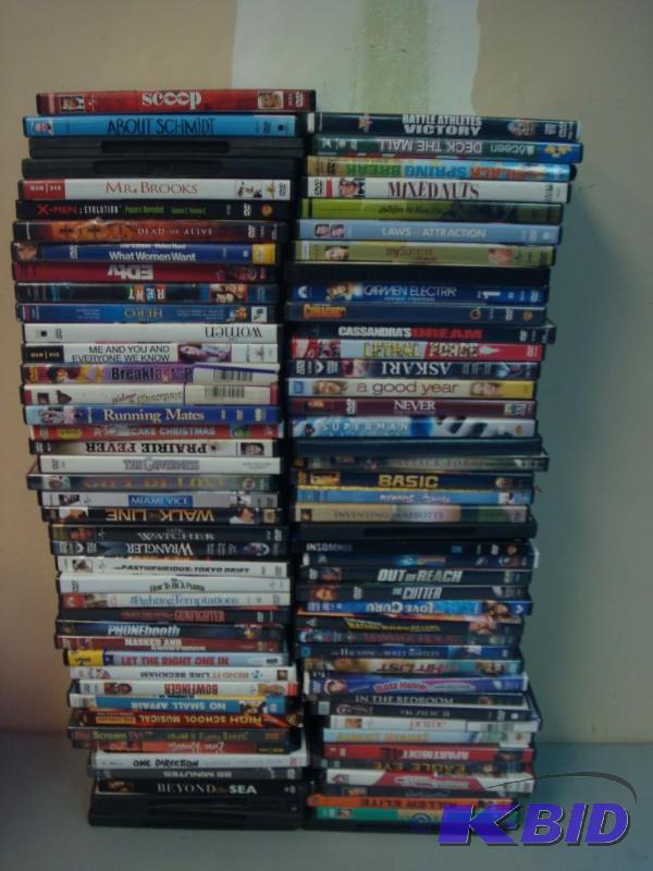 Around 80 DVDs, All In Very Good Condition...