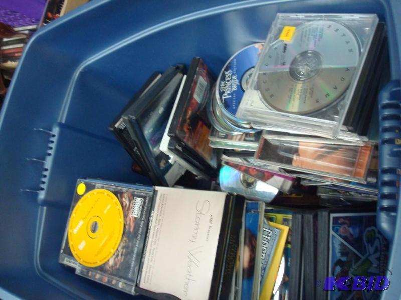 Huge Lot Of Mixed DVDs And Video Games, And ...