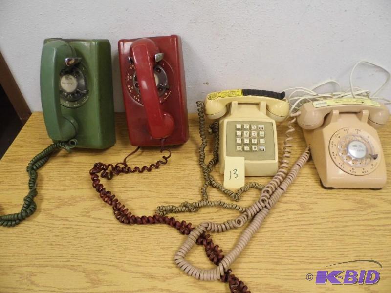 4 Vintage Phones