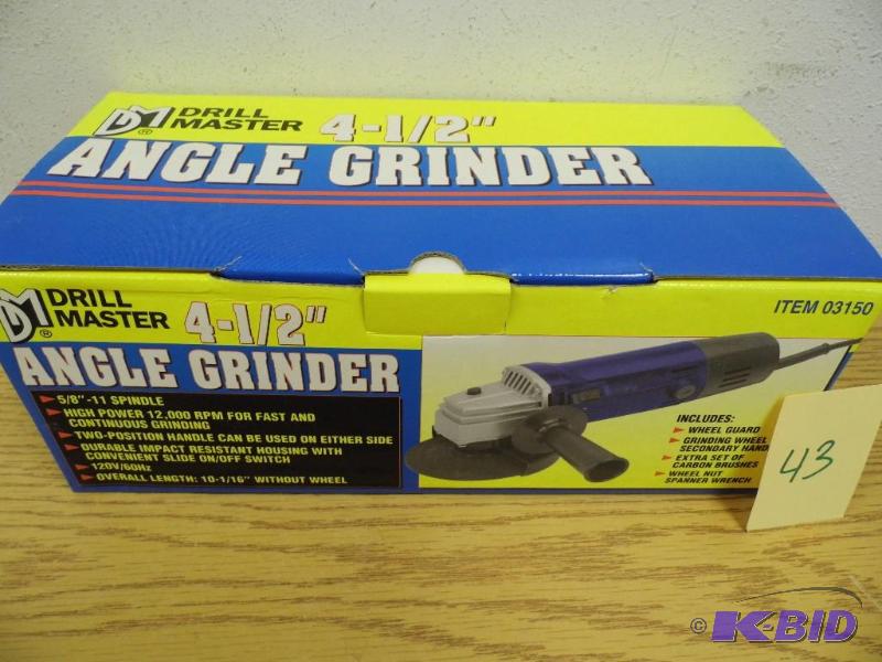 New Angle Grinder