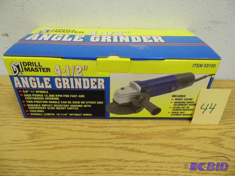 New Angle Grinder