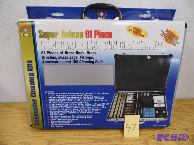 New 61 Piece Gun Cleaning Kit