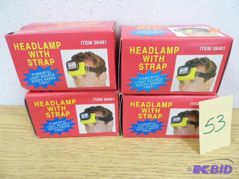 New 4 Headlamps