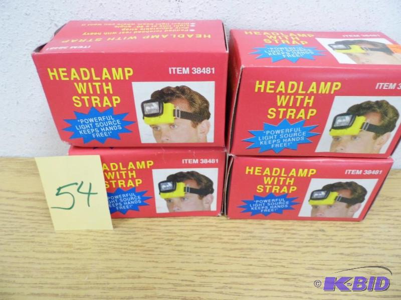 New 4 Headlamps