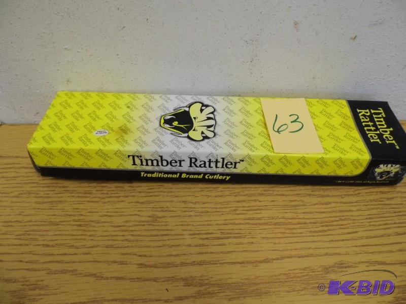 New Timber Rattler Knife
