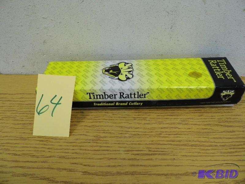 New Timber Rattler Knife