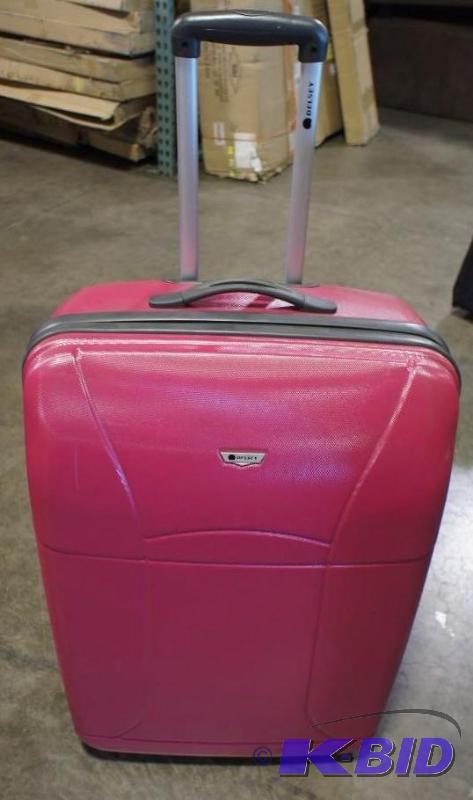 delsey pink luggage