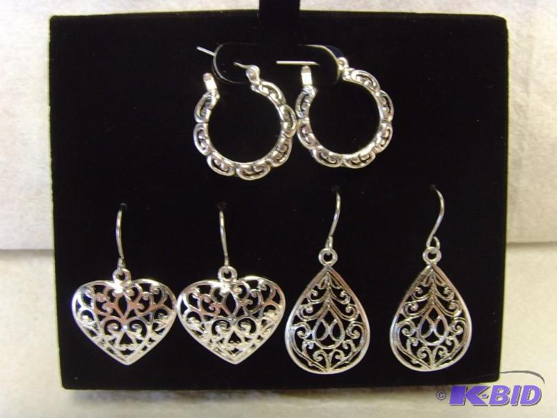 3 Pair Earring Wardrobe Set