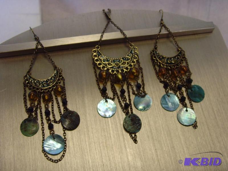 Dangling Ornate Shell Set
