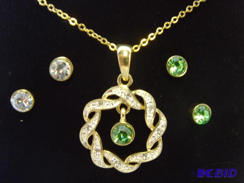 August Ribbon Birthstone Set