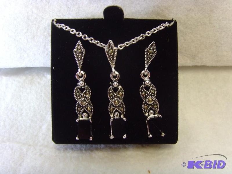 Black Opal Gem Set