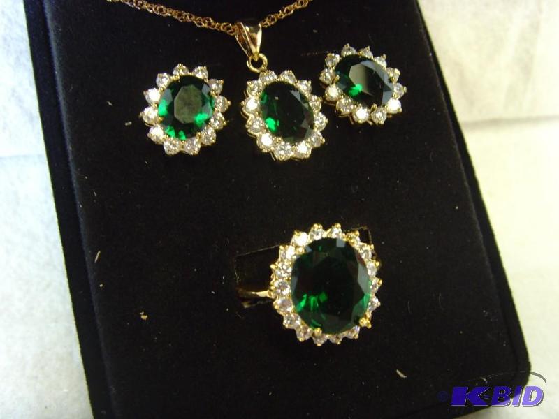 Crystal Emerald Set
