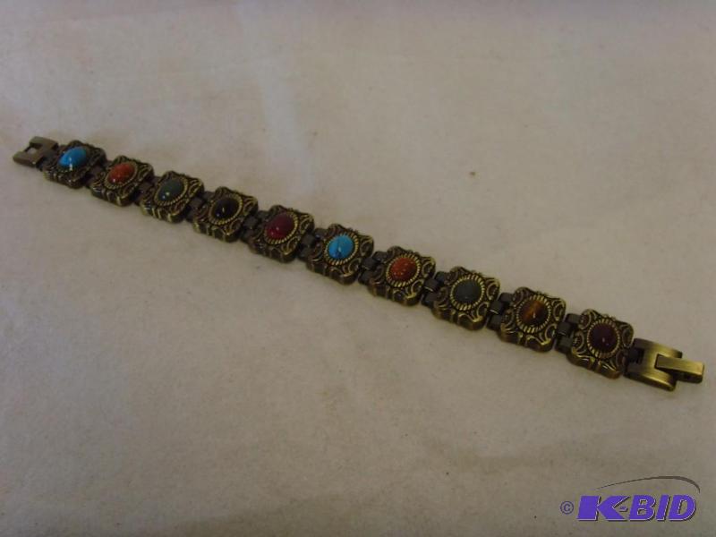 Multi Genuine Gemstone Bracelet