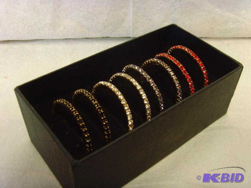 4 Piece Crystal Hoop Earring Set