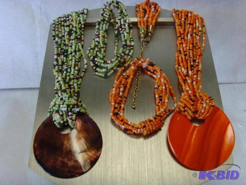 4 Piece Shell & Bead Jewelry Set