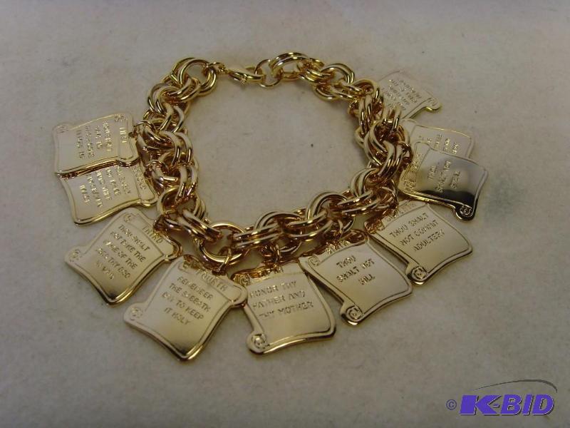 Ten Commandment Bracelet
