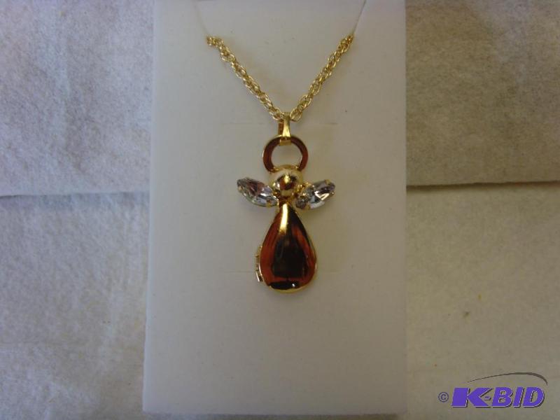 Austrian Crystal Angel Locket