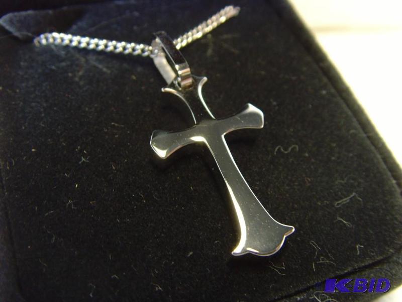 Stainless Steel Cross Pendant