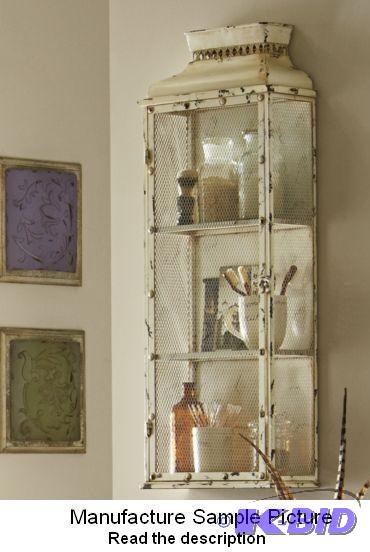 Rustic Medicine Cabinet - Chic metal cabinet ...