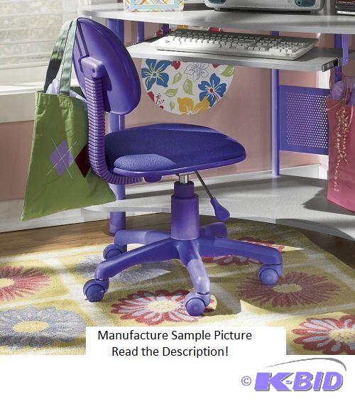 Purple Task Chair - Features seat height and ...
